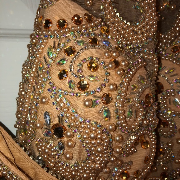 Nude Prom Dress - Picture 5 of 5